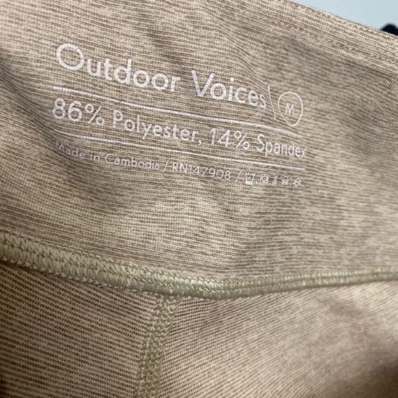 OUTDOOR VOICES Tri Tone Leggings - Picture 12 of 12